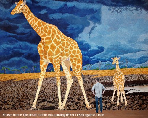 Rothschilds Giraffe & Calf