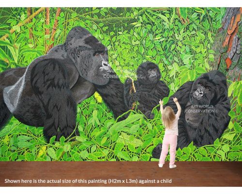 Gorillas In the Virungas