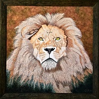 Exclusive print of Katanga Lion on canvas 87cm x 87 cm.jpg
